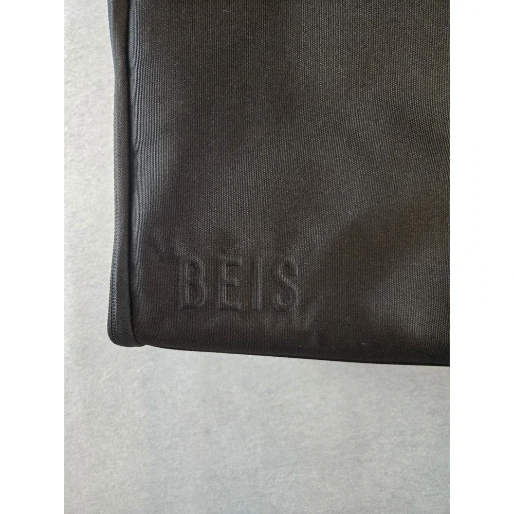 BEIS The Garment Duffle Bag Unisex Black 2-in-1 Travel Weekender NEW NWT